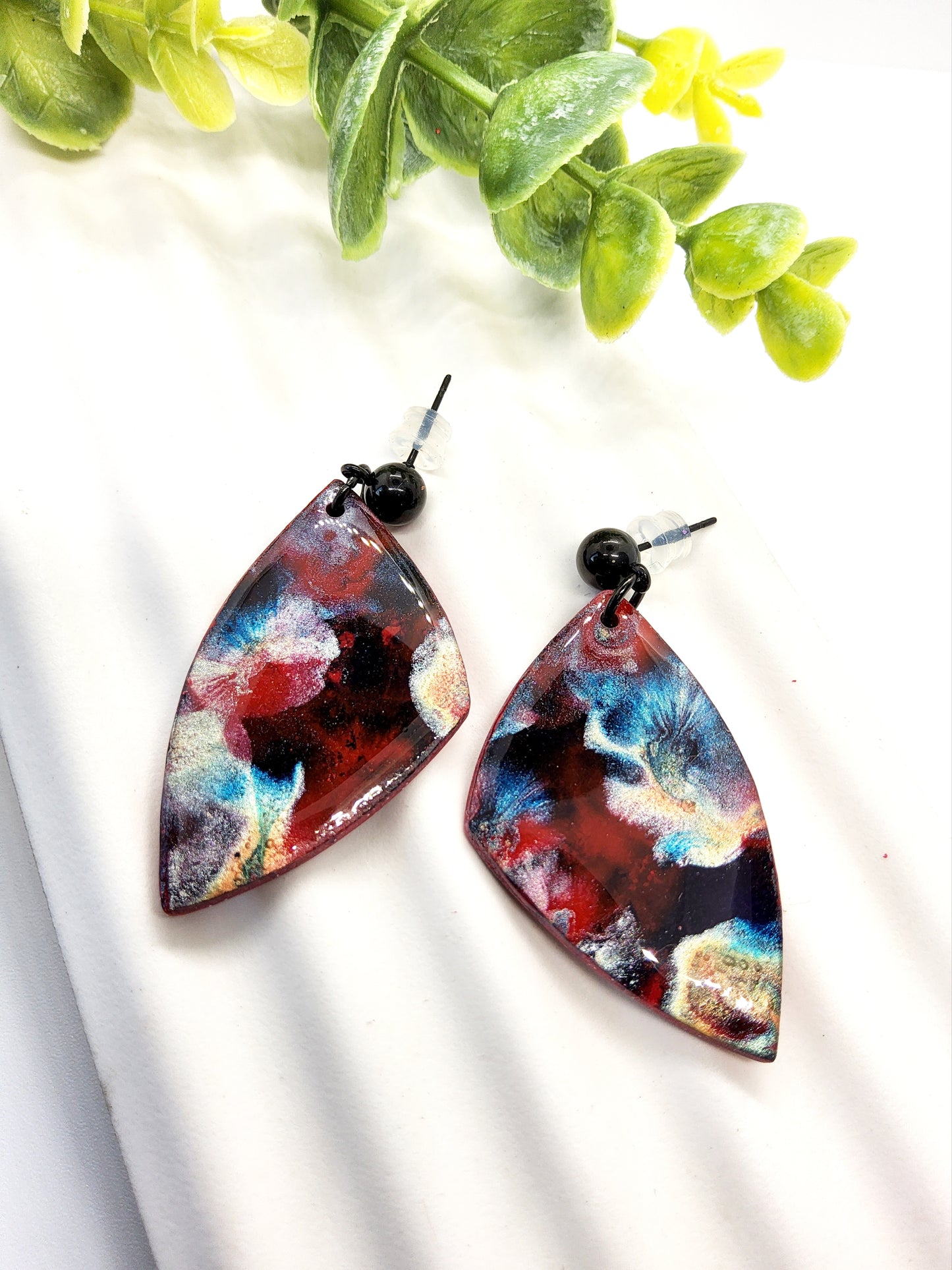 STORMY SAIL POLYMER CLAY EARRINGS