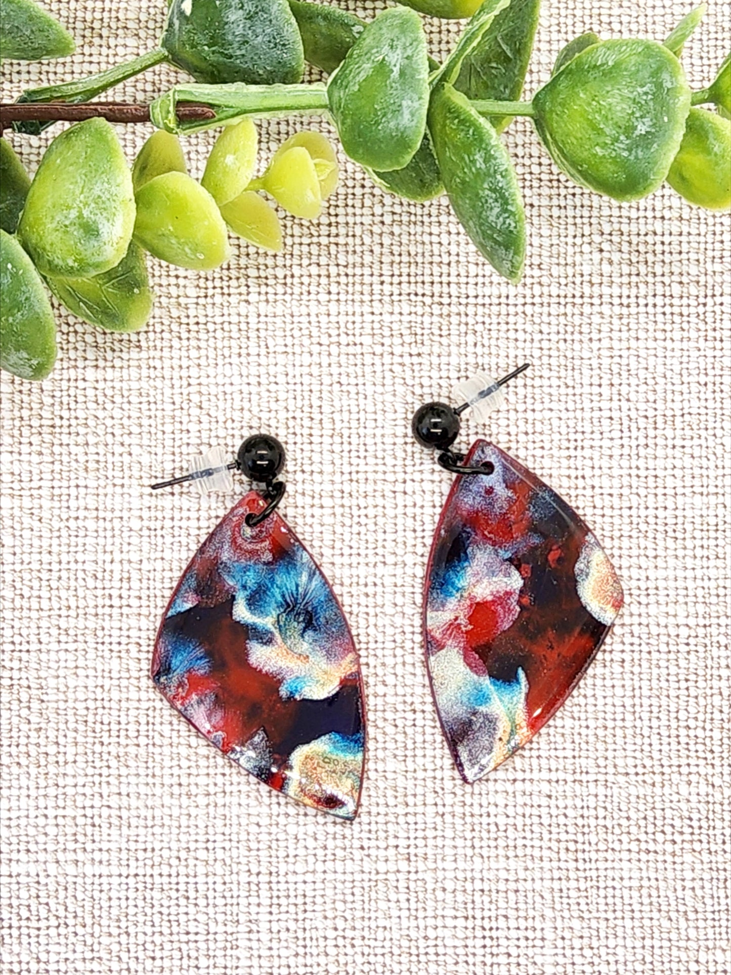 STORMY SAIL POLYMER CLAY EARRINGS