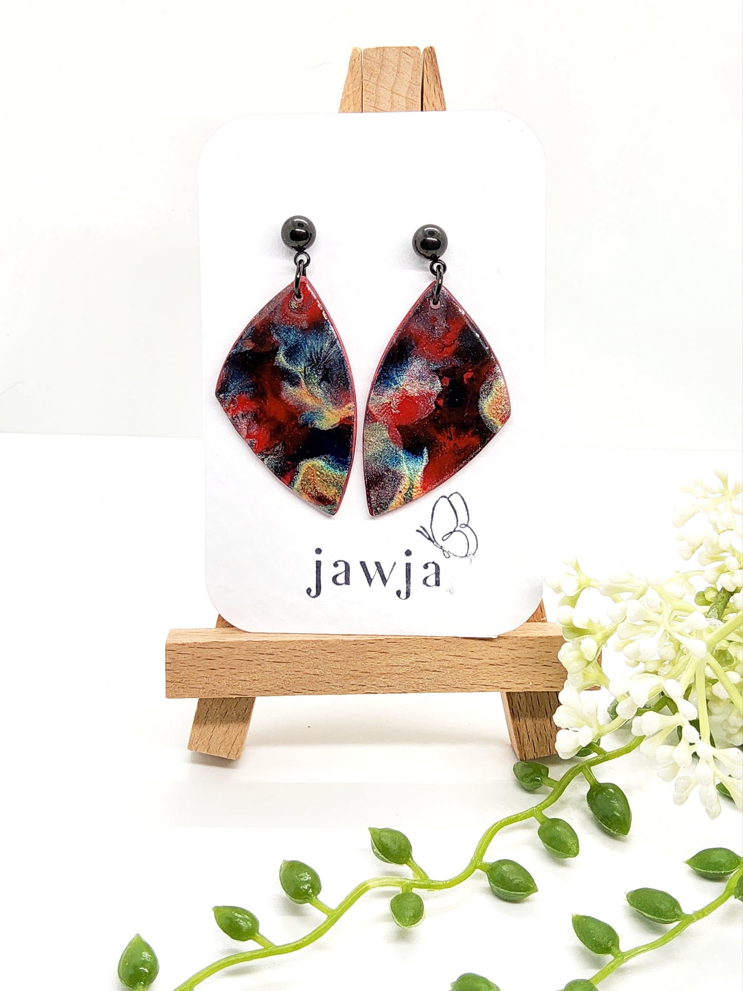 STORMY SAIL POLYMER CLAY EARRINGS