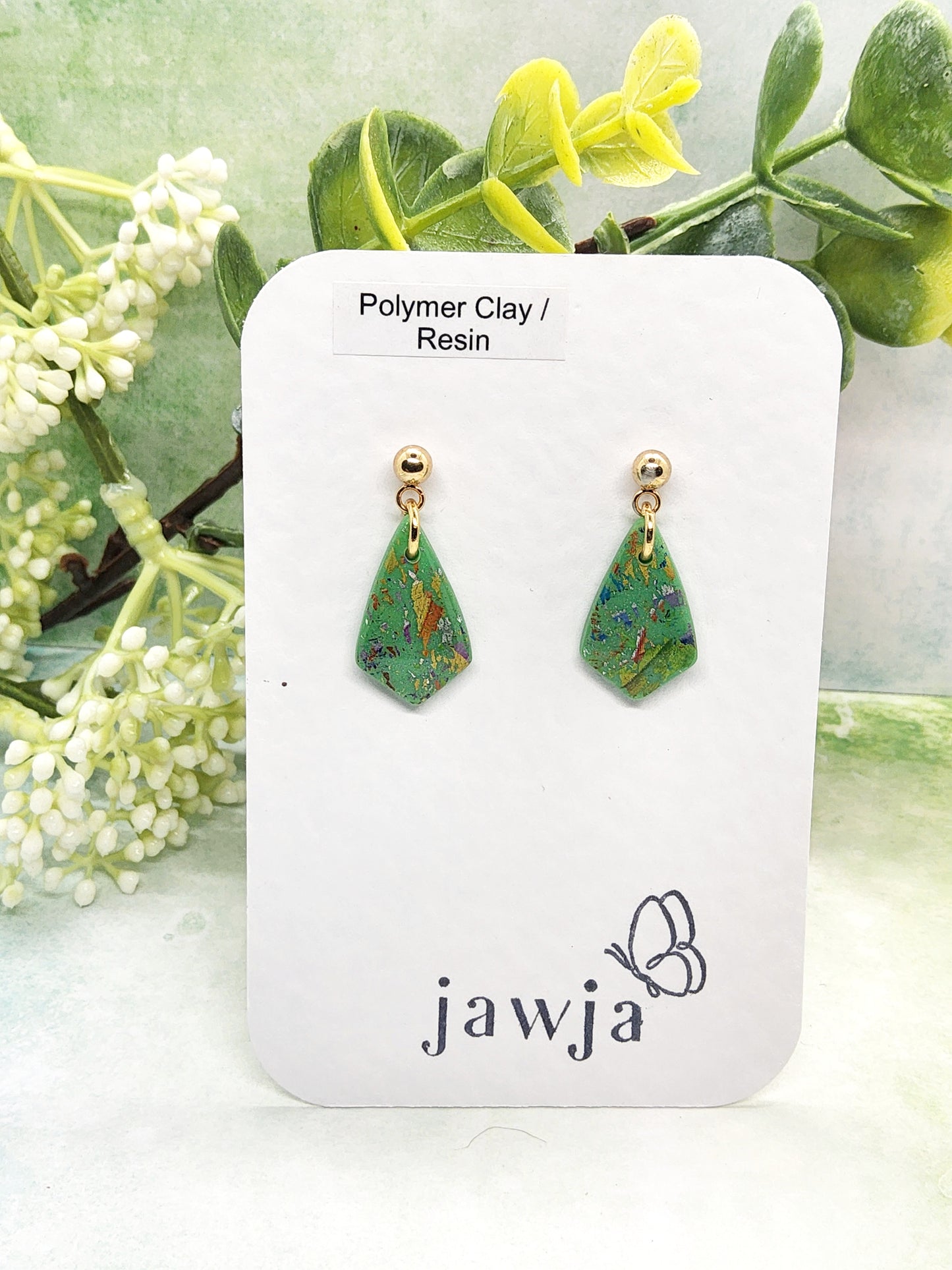 TERRAZZO POLYMER CLAY EARRINGS