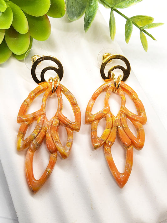 CHANDALIER POLYMER CLAY EARRINGS
