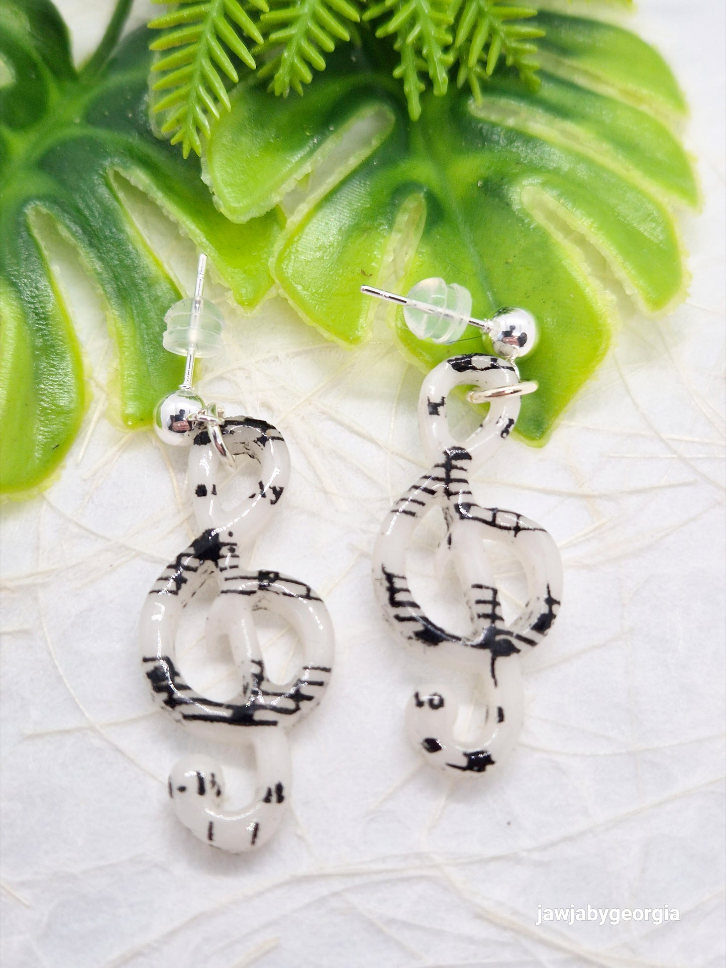 MUSICAL POLYMER CLAY EARRINGS