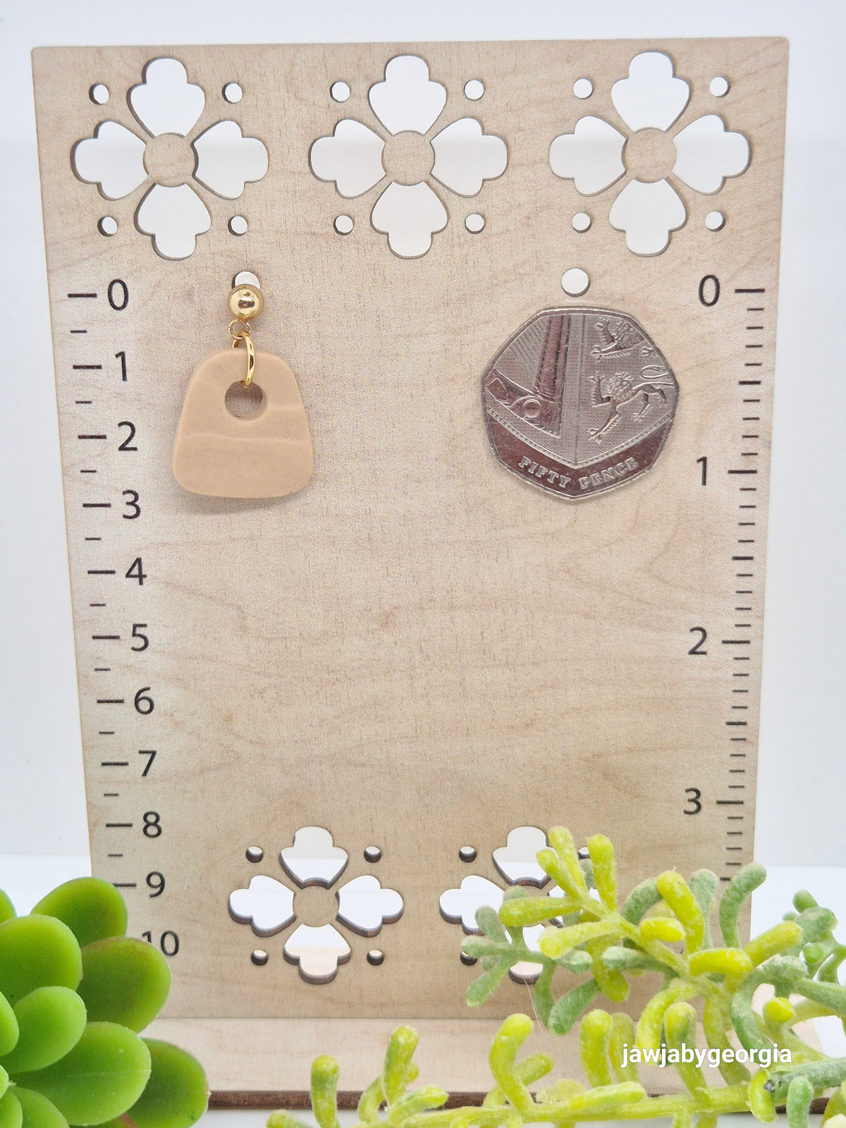 SANDY POLYMER CLAY EARRINGS