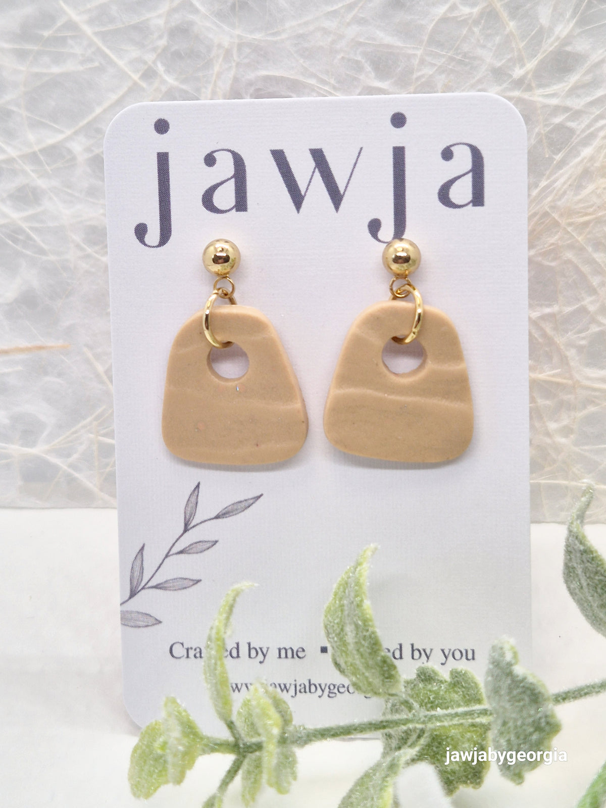 SANDY POLYMER CLAY EARRINGS