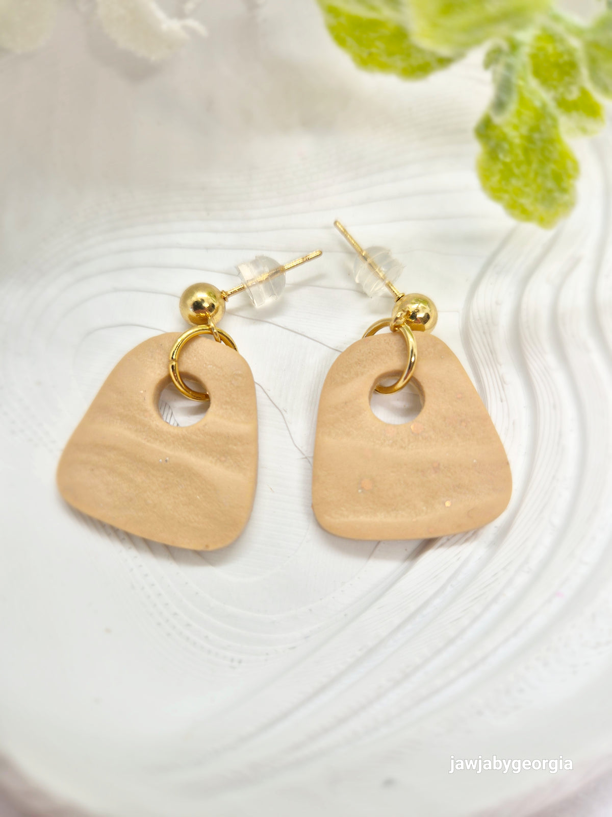 SANDY POLYMER CLAY EARRINGS
