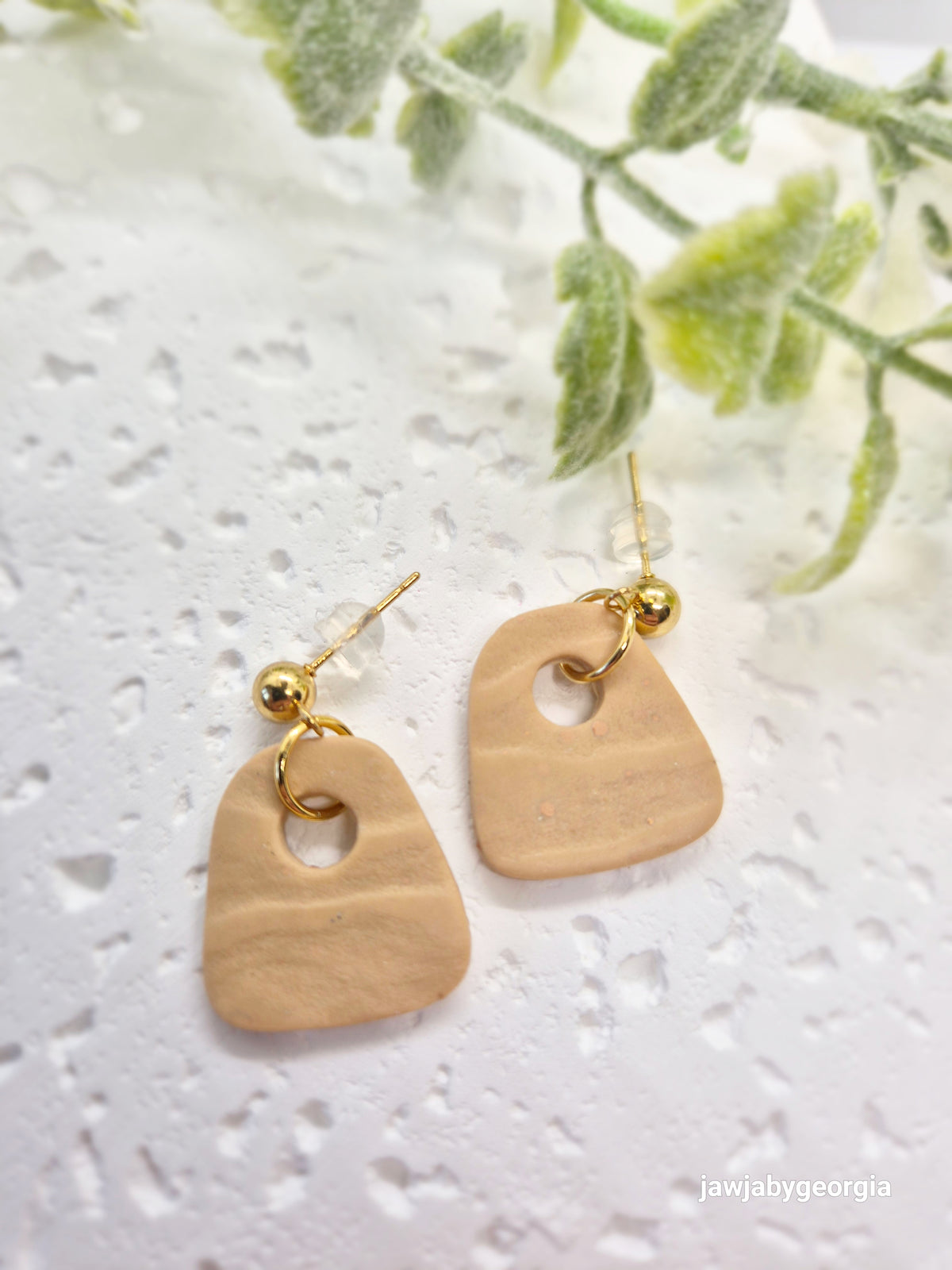 SANDY POLYMER CLAY EARRINGS